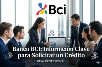 Banco BCI: Información Clave para Solicitar un Crédito